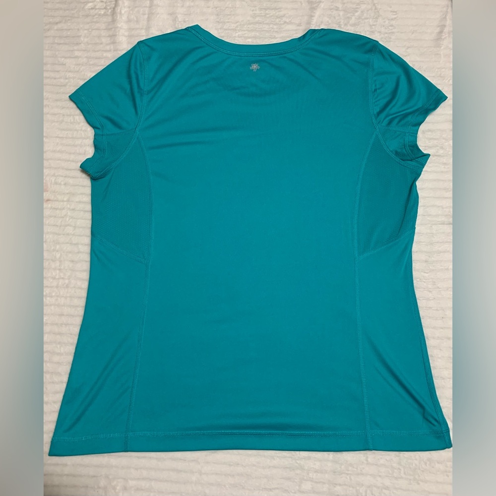 Basic Athletic Tee - Teal Women's Top - Picture 2 of 4